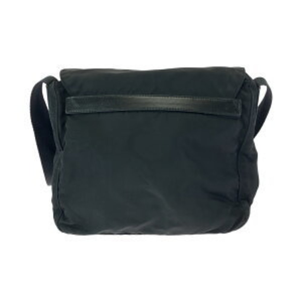 Prada Tessuto Triangular Black Nylon Shoulder Bag… - image 2